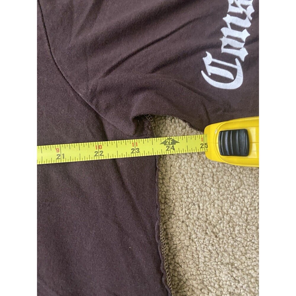 Ecko Unlimited Vintage Y2K Graphic Polo Shirt Chocolate Brown Size Large - Picture 11 of 16